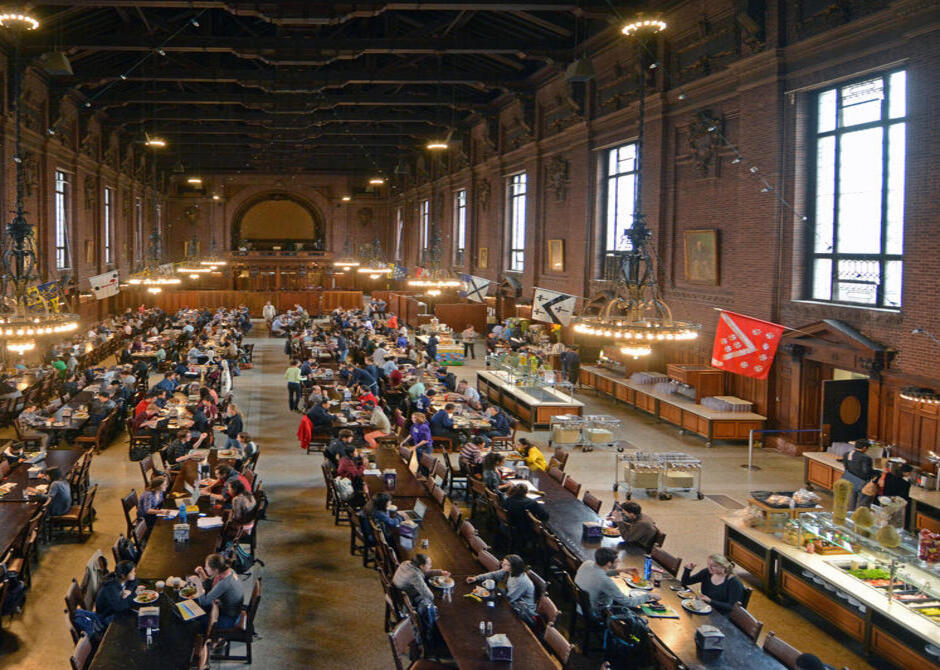 Dinner in Residential College Dining Hall or Dinner on Your Own Yale